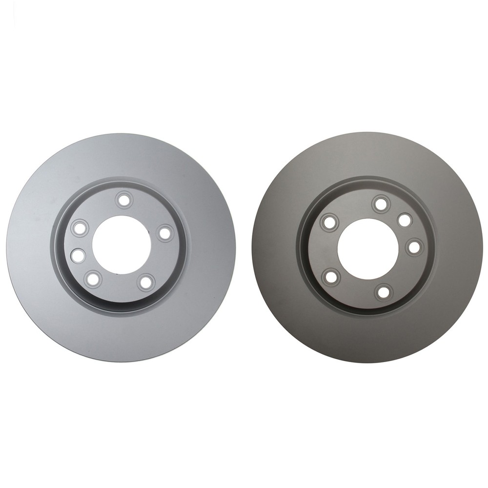 Hella Front 350mm Brake Rotors Kit For Cayenne Q7 Touareg Premium Turbo