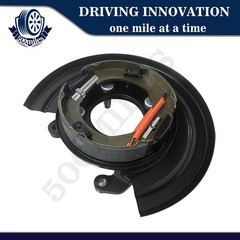 Rear Left Parking Brake Assembly w/ Backing Plate for Ford F-250 F-350 1999-2005