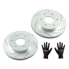Front Drilled Brake Rotors Set for Chevrolet Avalanche 1500 2002-2006 S-55054