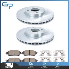 Front Brake Disc and Pad Kit D2038 For Nissan Kicks 2018-2022 Versa 2020-2022 6x