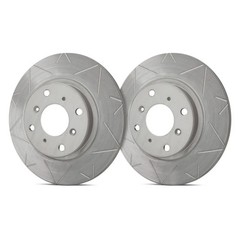For Volvo S60 11-18 SP Performance Peak Slotted 1-Piece Front Brake Rotors