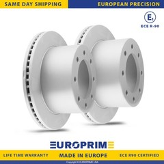 12.8 in Rear Brake Rotors Set for 02 Chevrolet Avalanche 2500 03-10 Express 2500