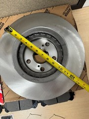 2010-2015 LEXUS RX350 RX450H OEM GENUINE FRONT BRAKE ROTORS, TCMC PADS & SHIMS