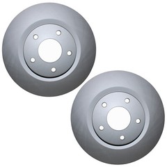 Bison Performance Pair Front Coated 294mm Brake Rotors for 200 Caliber Patriot