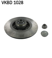 SKF VKBD 1028 Brake Disc for Renault