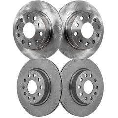 Front & Rear Brake Disc Rotors for VW Sedan Volkswagen Beetle Jetta Golf 2014