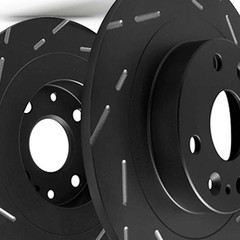Sport brake disc EBC Black Dash Disc EBC106707 for VW Golf 3 Passat 3 Vento