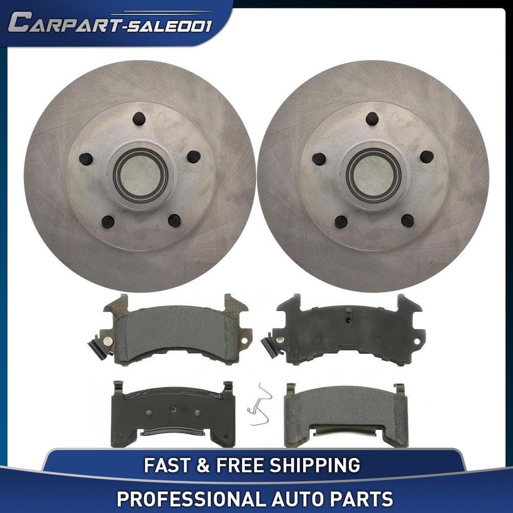 10.5″ Front Disc Rotors Brake Pads Kit for 1979 Buick Century Regal 3.2L