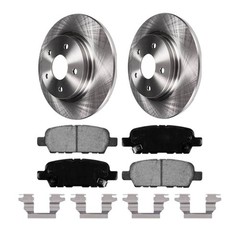 Rear Brake Rotors & Ceramic Pads Kit for Nissan Sentra 2007-2019 5 Lug