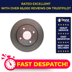 2x Brake Discs Pair Solid fits NISSAN MICRA K11 1.3 Front 92 to 00 CG13DE 234mm