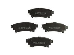 Front Rear Drilled Disc Brake Rotors Brake Pads for 2015-2019 Toyota Highlander