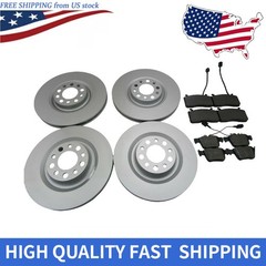 For Alfa Romeo Giulia 2020 2021 2022 Front + Rear Brake Disc Rotors Brake Pads