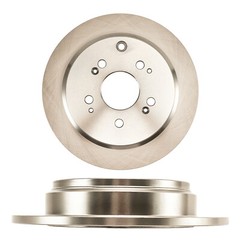 2pcs Solid Plain Brake Disc Rotors 313mm Rear for Honda Odyssey 2005-10 3.5L V6