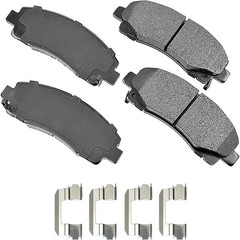 Akebono OEM Front & Rear Ceramic Brake Pads Kit For 2009-2014 Acura TL 9yr Warr.
