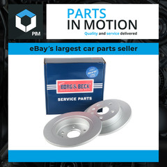 2x Brake Discs Pair Solid fits SAAB 9-5 YS3G 2.0D Rear 10 to 12 292mm Set B&B