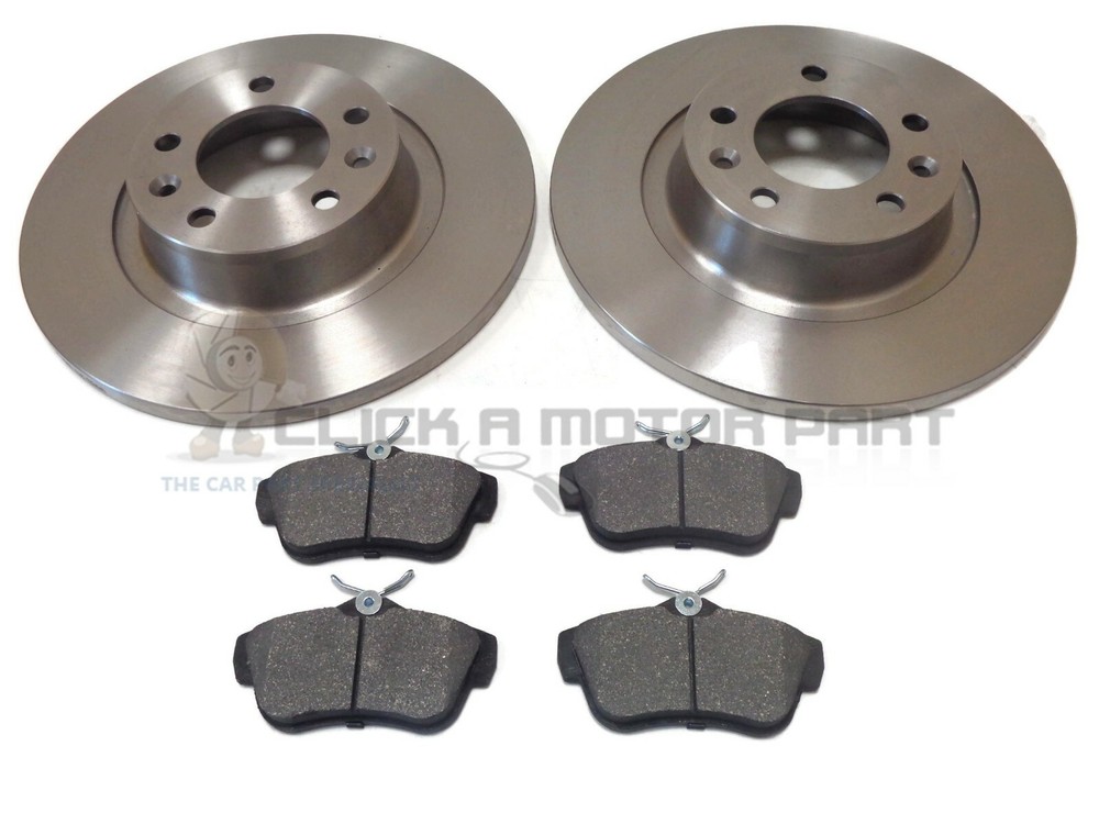 CITROEN DISPATCH MK2 1.6 2.0 HDi 2007-2016 REAR 2 BRAKE DISCS AND PADS SET