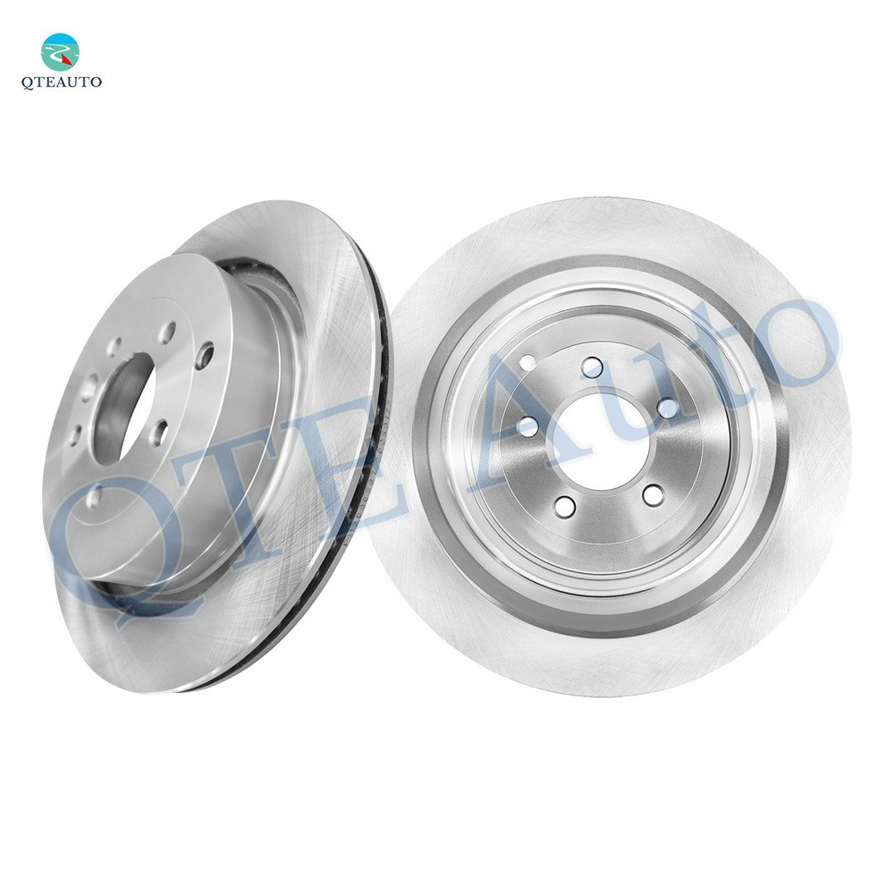 Rear 350.5mm Brake Disc Rotors For 2006-2013 Land Rover Range Rover Sport