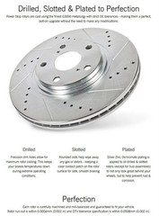 PowerStop JBR1319XPR Brake Rotors For Subaru WRX 2015-2021 Front