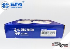 PAIR OF REAR BRAKE ROTOR SOLID & GEOMET COATED D & S 290 mm FOR C350 96-11 3.0L