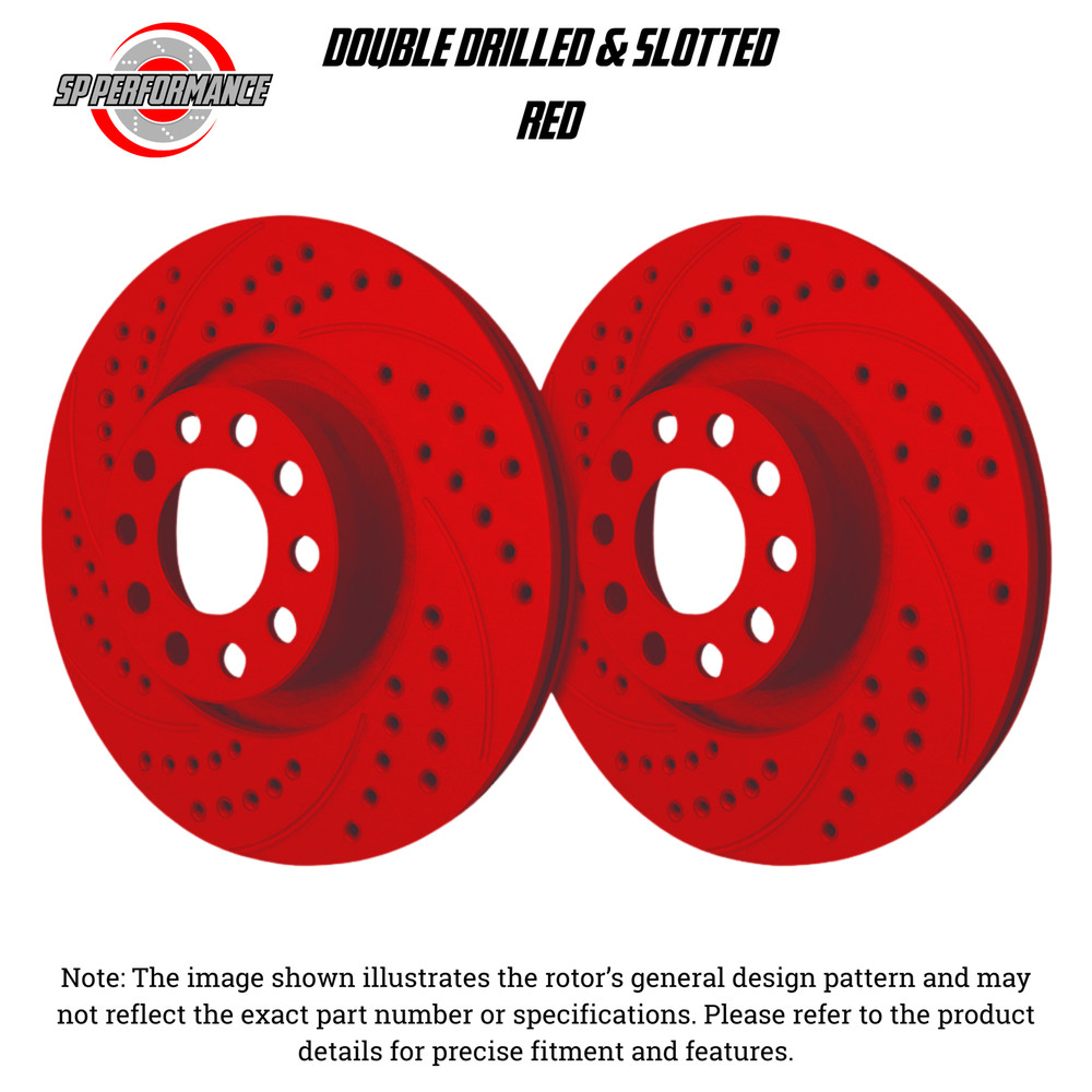 SP Performance Disc Brake Rotor Set Front For 1979-1980 Pontiac Grand Am