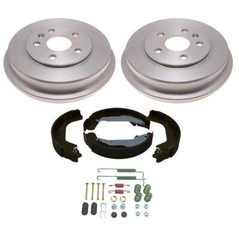 Rear Brake Drums Brake Shoes Spring Kit for Chevrolet Sonic Trax w/ Rear Drum