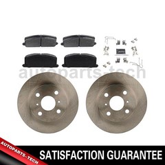 Magma Front Disc Brake Pad Set Disc Brake Rotor Fits Toyota Paseo Toyota Tercel
