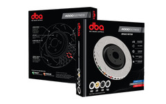 DBA for 98-06 WRX Upgd to STi Clpr w/ Std 170mm Hndbrk Rr Sltd 4000 Series Rotor