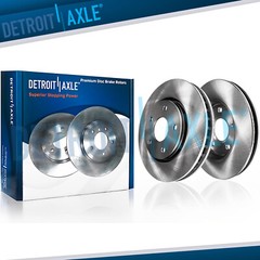 FWD Front 296mm Disc Brake Rotors for 2007-2009 Ford Edge Lincoln MKX FWD 3.5L