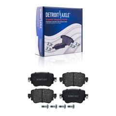 10-Lug Front & Rear Brake Pads Rotors for 2015-2021 Volkswagen Passat