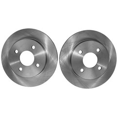 253mm Rear Disc Brake Rotors for Ford Focus 2001-2007 Fiesta 2014 2015-2019 Pair
