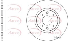 Brake Discs Pair Front FOR CITROEN C5 115bhp 1.8 01->04 Petrol Estate DE Apec
