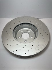 Power Stop EBR1649EVC Front Geomet Coated Brake Rotor NEW