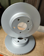 2 x Front Coated Brake Discs 295mm Fits Mazda 3 2013-2019/CX-3 2015-2022