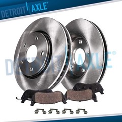 Front Disc Brakes Rotors and Ceramic Brake Pads for Mercury Sable Ford Taurus X