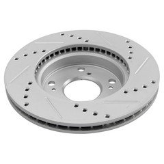 Front Ceramic Brake Pad & Performance Rotor Kit for 12-15 Honda Civic