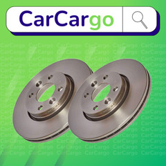 Vented Front Brake Discs Dacia Lodgy 1.5 Blue dCi 115 2018-2024 258 mm