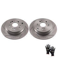 Rear Brake Rotors Pair for Acura RDX 2007-2018 Honda CR-V 2005-2016 S31372
