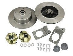 EMPI Bug/Ghia 66-77 Front Disc Brake Kit, 4×130 Lug Pattern, 22-2983-0