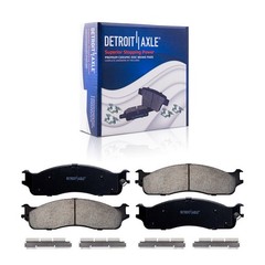 8-Lug Front & Rear Brake Pads Rotors for 2003-2008 Dodge Ram 2500