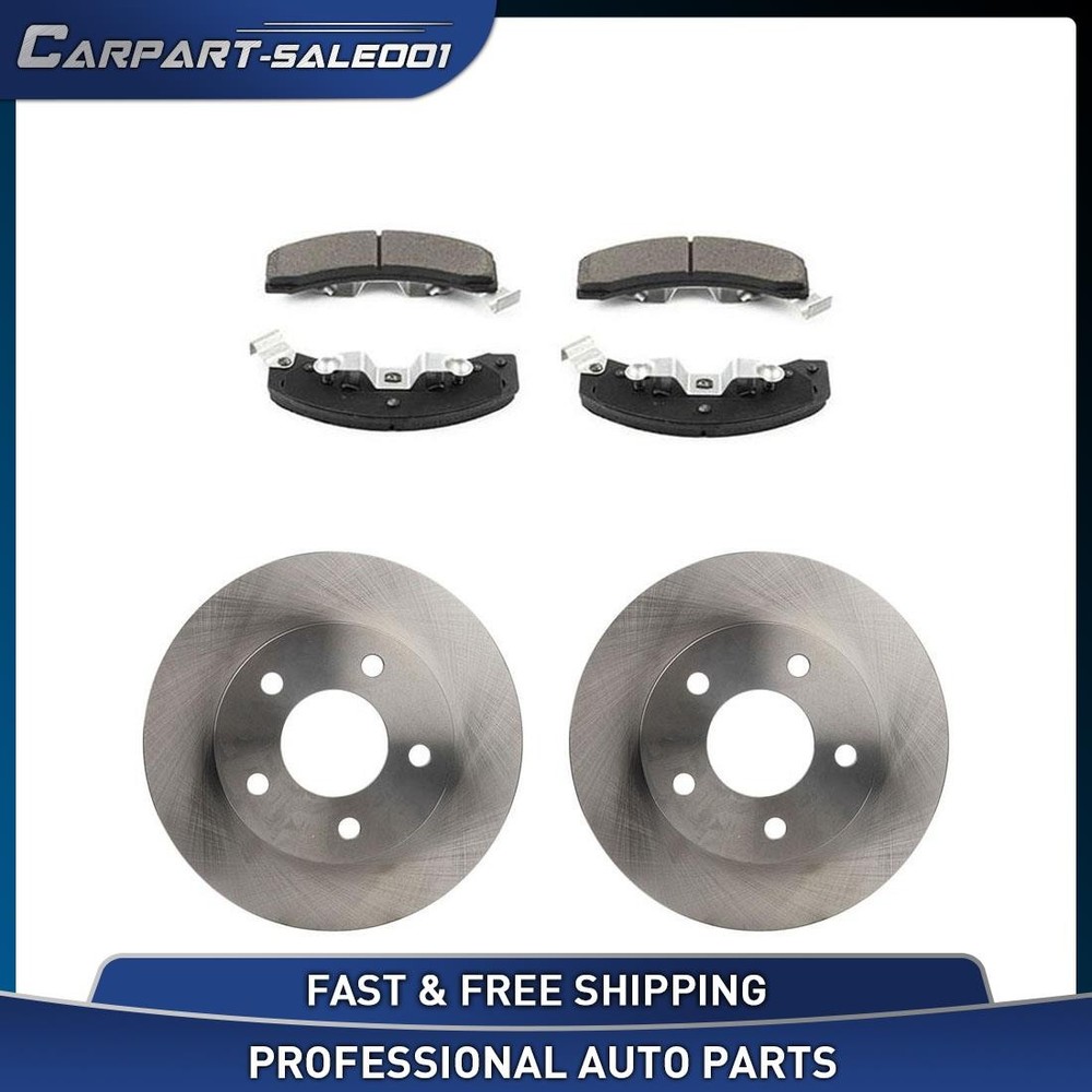 3 Front Disc Brake Pad Set Disc Brake Rotor for Chevrolet Celebrity 1983-1990