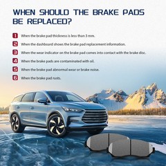 265mm For 2017 18 Mazda 3 w/ Electric Parking Brake Rear Disc Rotors Brake Pads