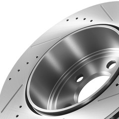 Rear Vented Brake Rotors Ceramic Pads for Dodge Challenger Charger Magnum S53024