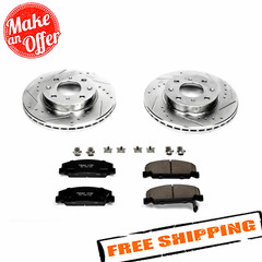 Power Stop K699 1-Click Z23 Evolution Sport Brake Kit for 90-00 Honda Civic