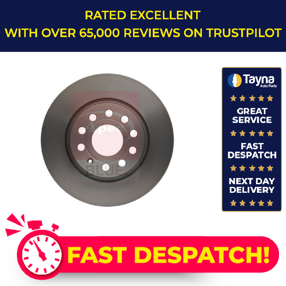 2x Brake Discs Pair Vented fits SKODA OCTAVIA Mk2 1.2 Front 10 to 13 CBZB 280mm