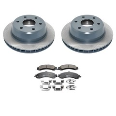DuraGo Rear Rotors TRW Pro Ceramic Disc Brake Pads Kit For Escalade Sierra 1500