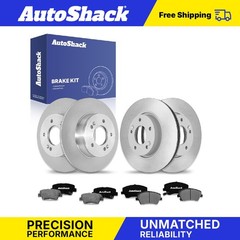Front Rear Brake Rotors Ceramic Pads for Kia, Forte5 2015-2016, FWD L4 2.0L