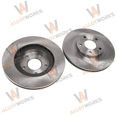 Front Rear Drilled Rotors Ceramic Pads Fit 2003~05 04 INFINITI G35 Nissan 350Z-