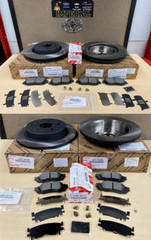 2018-2022 TOYOTA CAMRY XSE & XLE FRONT & REAR BRAKE KIT ROTORS TCMC PADS & SHIMS