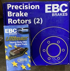 EBC RK821 RK Series Premium Front Brake Rotor Kit For Saab 9-5 99-04
