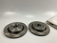 (2) Pro Stop 45403G Rear Brake Rotors For 2003-2011 Saab 9-3, 10-11 9-3X